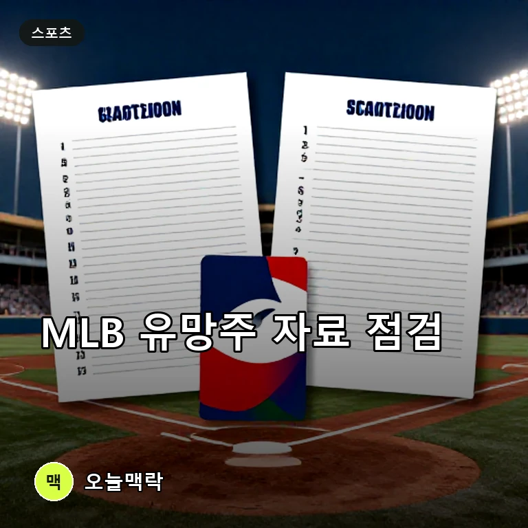 2026 MLB 톱100 유망주 자료 업데이트, 확인해야 할 정보와 한계 주제를 표현한 AI 생성 편집 이미지
