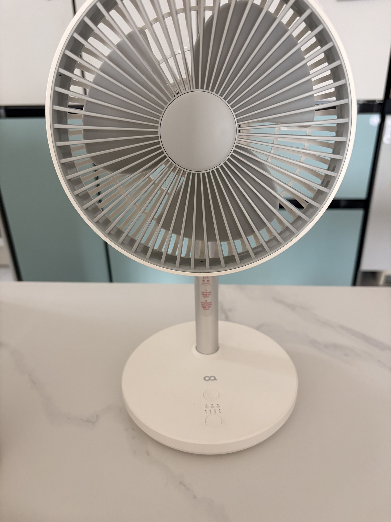 오아 턴에어Pro 탁상용 BLDC 무선 소형 미니 선풍기 사무실 책상 테이블 자동 회전 제품 이미지