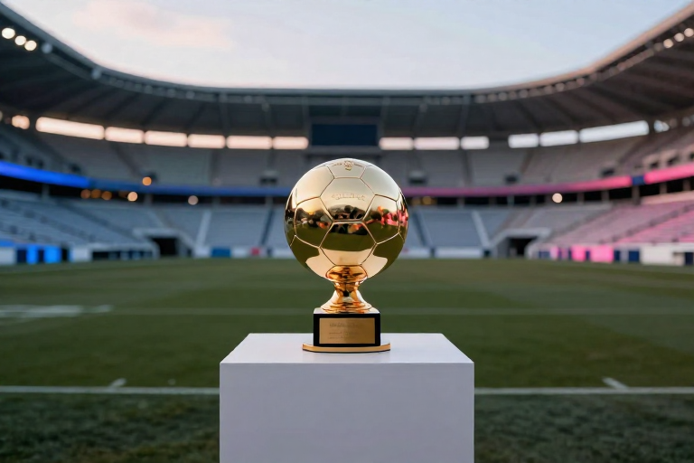 2026 발롱도르 메시 11위 전망 주제를 표현한 편집 이미지