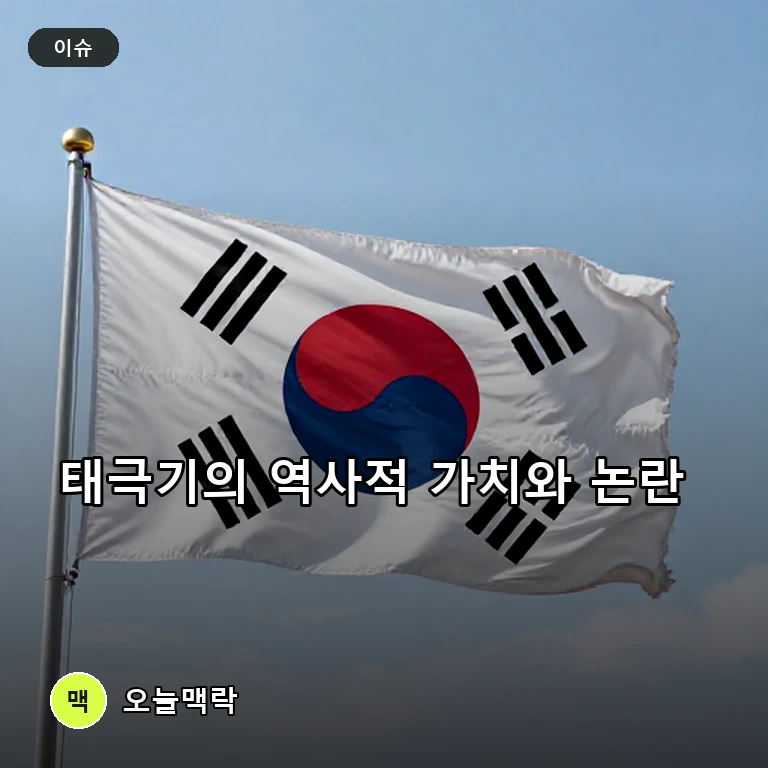 천안 도솔광장 태극기 가치 주목 속 '뒤집힌 국기' 논란 확산 주제를 표현한 편집 이미지