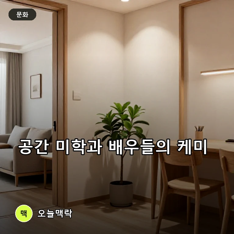 엘르가 조명한 18평 공간 미학과 '킬러들의 쇼핑몰 2' 주역들의 케미 주제를 표현한 편집 이미지
